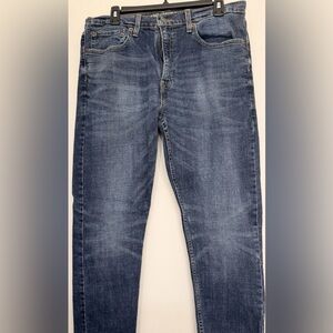 Signature by Levi Strauss Men's Straight Blue Jeans